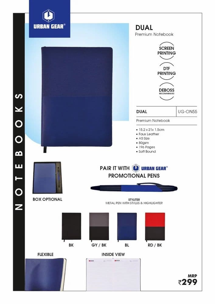 Urban Gear Dual Premium Note Book